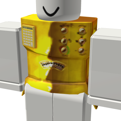 Goldener Mr. Roboter - Oberkörper