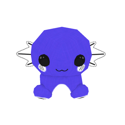 My Roblox Avatar in a Blue Axolotl Costume by BlueStarLite10 on