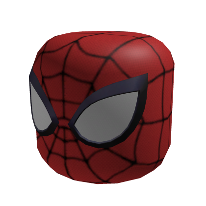 Mascara do homem aranha roblox