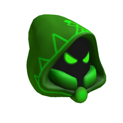 Roblox Item Green Evil Wizard Hood