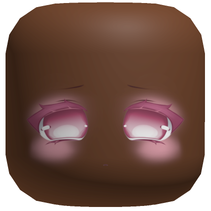 Roblox Item Pink Sleepy Eyes [Brown]