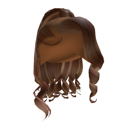 Curled Ponytail [Neapolitan] - Roblox