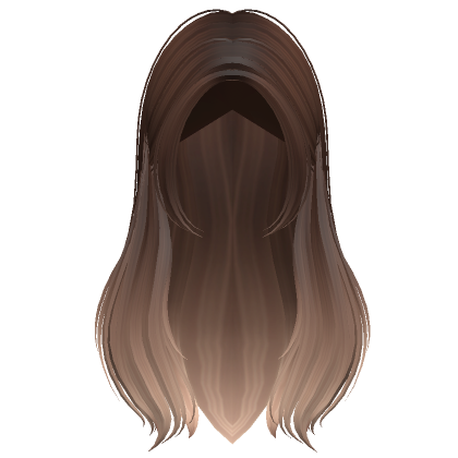 Fluffy Luscious Butterfly Hair (Brown) - Roblox