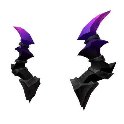 Violet Horns of the Corrupter | Roblox Item - Rolimon's