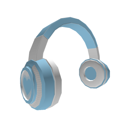 Roblox Item Blue Headphones Cute ♥