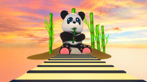 JOGANDO MAPAS de PANDAS no ROBLOX! 😱 