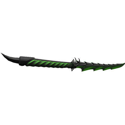 Silenced Draconic Blade (Green) | Roblox Item - Rolimon's