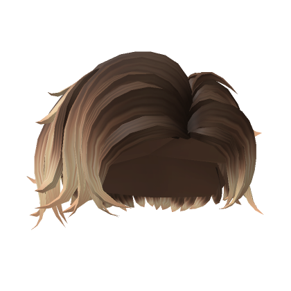 Roblox Item Sideswept Hair in Brown to Blonde