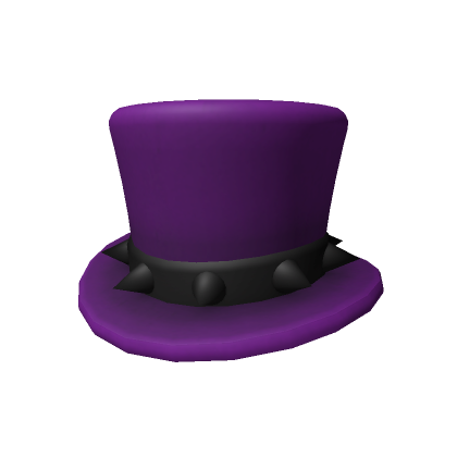 Roblox Item Purple Spikey Top Hat