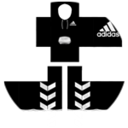 adidas black and white hoodie Roblox