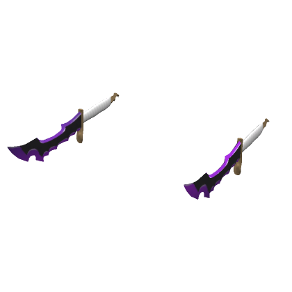 [DUAL HAND] SOLO LEVELING DAGGERS ANIME PURPLE's Code & Price - RblxTrade