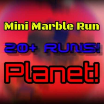 Mini Marble Run Planet
