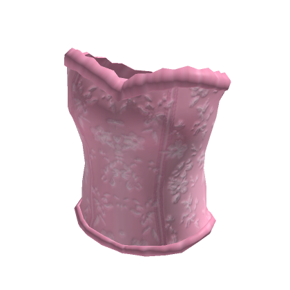 Pink Floral Corset | Roblox Item - Rolimon's