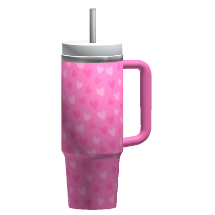 Preppy Pink and Blue Smile Cup