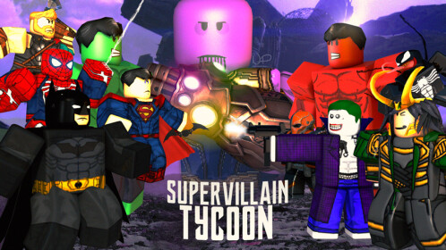 Super Hero VS Anime Tycoon - Roblox