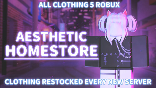 Aesthetic Vibe Clothing HomeStore - Roblox