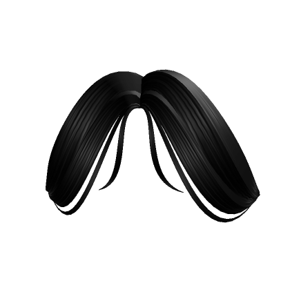 Roblox Item Mini-Side Bangs in Black