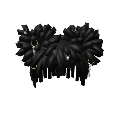 Dreads W Jewelry (black) | Roblox Item - Rolimon's