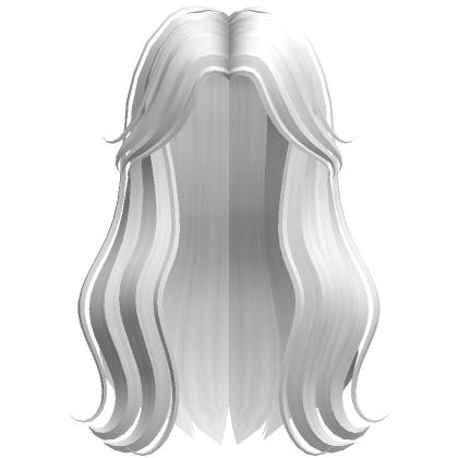 White Wavy Girl Hair  Roblox Item - Rolimon's