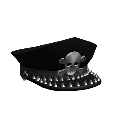 Sombrero de calavera de capitán gótico - Roblox