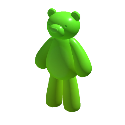 Roblox Item 🍬 Giant Gummy Bear Suit - Green