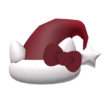 Kitty santa hat online