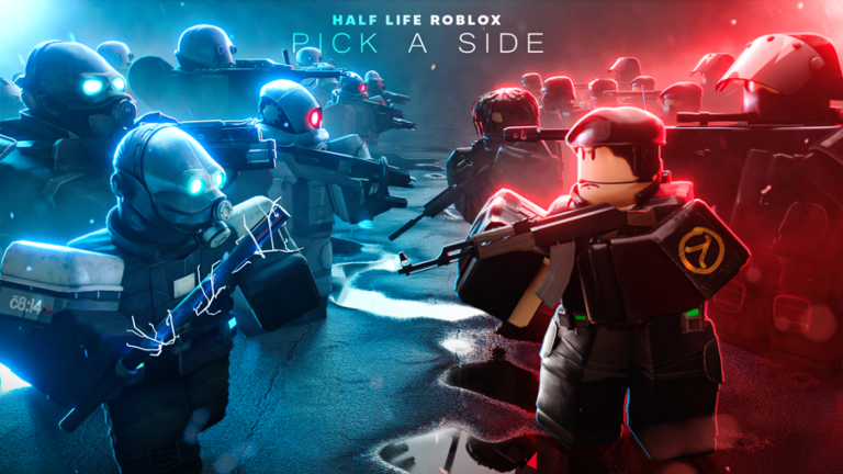 You can play a roblox version of half-life 2 on mobile and the