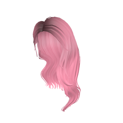 Roblox Item Lovely Breezy Hair - Pink Roots