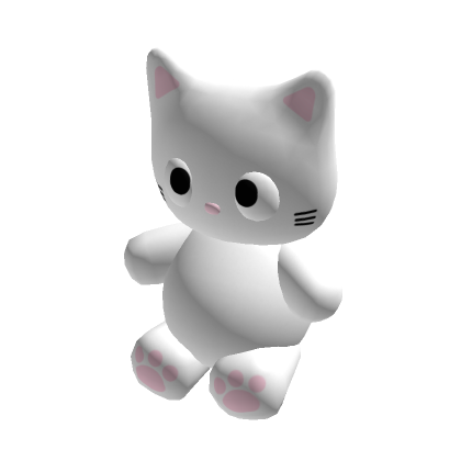 Y2K Emo Cute Chibi Kitty Christmas Cat White Shirt