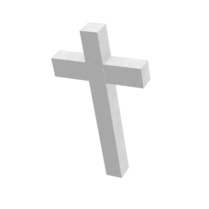 Holdable White Cross | Roblox Item - Rolimon's