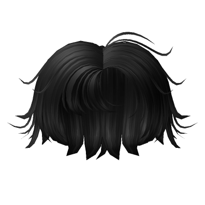 Black Short Anime Hair  Roblox Item - Rolimon's