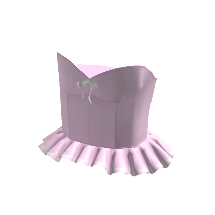 Pink bow deals tutu skirt roblox