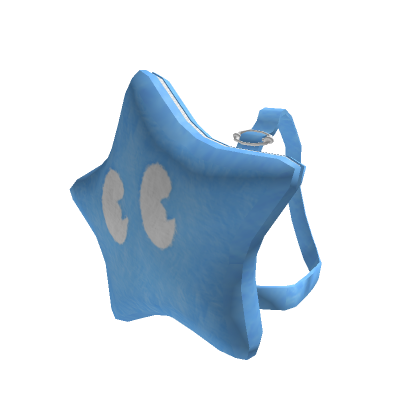 Blue Y2K Sad Heart Backpack's Code & Price - RblxTrade