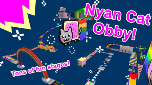 Nyan Cat Obby (อัปเดต!) - Roblox