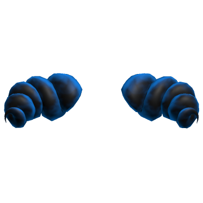Roblox Item Blue Wicked Horns 