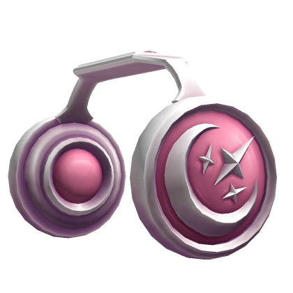 Pink Furry Genesis Headphones Roblox