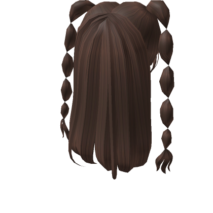 Preppy Buns Hair (Brown)'s Code & Price - RblxTrade
