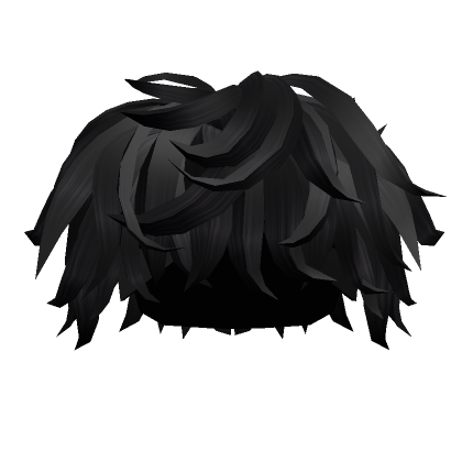 Emo Boy's Hair in Black - Roblox