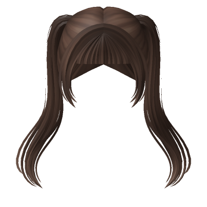 anime doll hair cute long brown pigtails | Roblox Item - Rolimon's