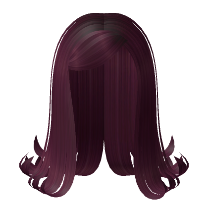 Cherry Red Pretty Silky 90s Blowout - Roblox