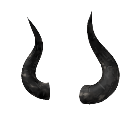 Black Horns | Roblox Item - Rolimon's