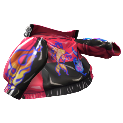 Red Flowing Jacket's Code & Price - RblxTrade