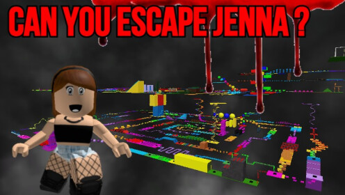 Escape Jenna The Killer Obby AgirlJennifer Parkour - Roblox