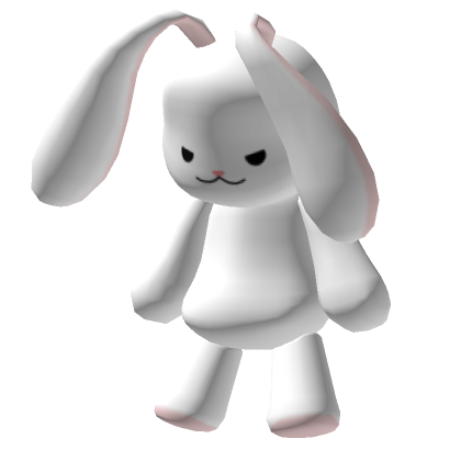 White bunny backpack outlet