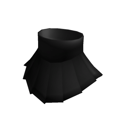 Black pleated skirt outlet roblox id