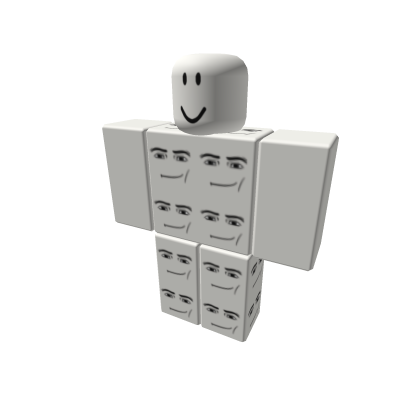 Man Face Onesie Roblox