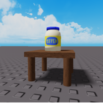 Mayonnaise on a Table