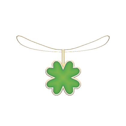 Gold Clover Necklace (3.0)'s Code & Price - RblxTrade