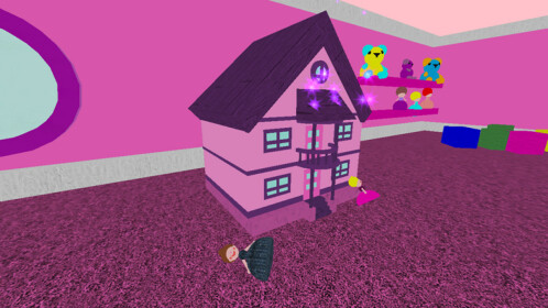 Roblox - ENTRAMOS EM UMA CASA DE BONECA (Escape the Doll House Obby)