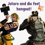 Jotaro and Dio feet hangout 🦶